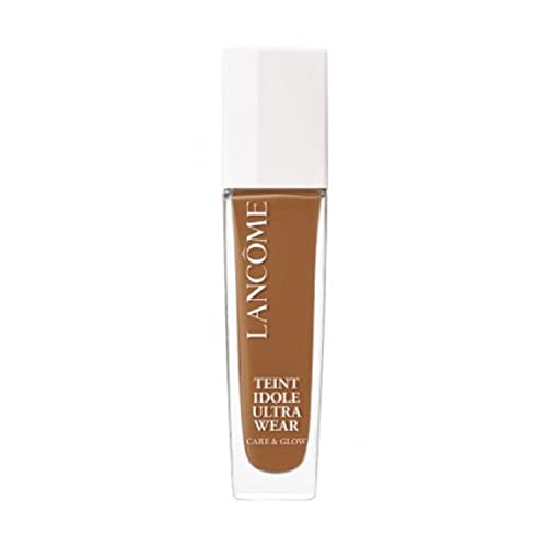 Maquillaje de la marca Lancome: base fluída para rostro, Teint Idole Ultra Wear Base Care&Glow 515W (30 mililitros)