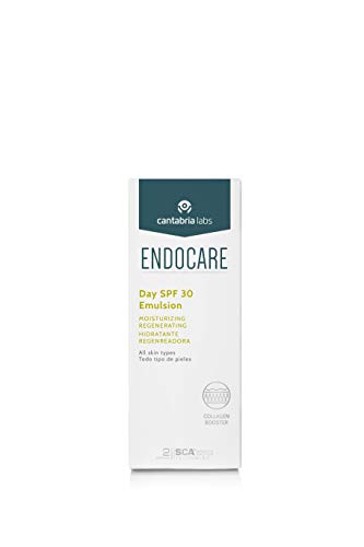 Endocare Essential Day SPF30 - Crema Hidratante, Antioxidante, Regeneradora para Primeras Arrugas, Textura Ligera, con Protección Solar, Todo Tipo de Pieles, 40ml