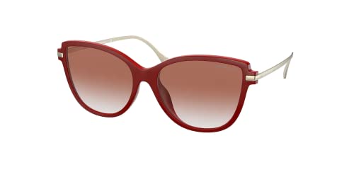 Sorrento MK2130U 3547V0 56MM Terracota / Terracota Gradient Cat Eye Sunglasses for Women + BUNDLE With Designer iWear Complimentary Eyewear Kit