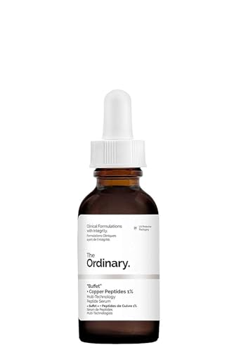 The Ordinary'Buffet' + Copper Peptides 1% - 30ml, multi-technology peptide serum to target multiple signs of ageing at once.