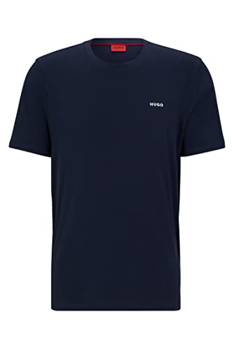 HUGO Dero222 Camiseta, Dark Blue 405, L para Hombre