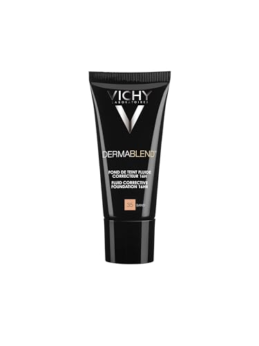Vichy Dermablend Base de Maquillaje Correctora 16H SPF28, 35 Sand, 30 ml