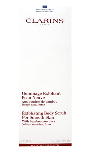 Clarins 200ml Exfoliating Body Scrub for Smooth Skin (with bamboo powders, softens, smoothes and firms)