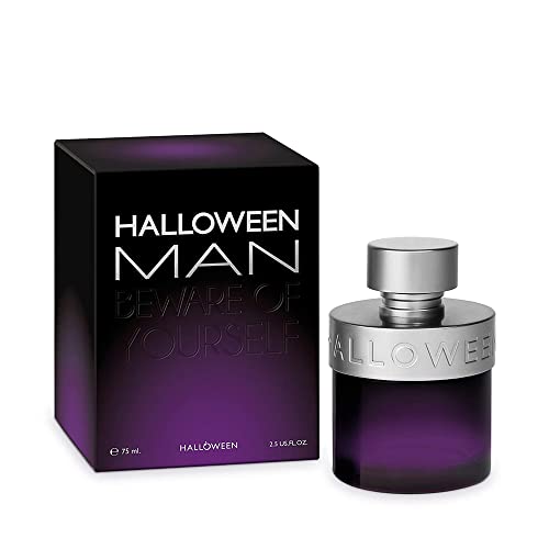 Halloween Man, Eau de Toilette para Hombre, Fragancia Oriental y Fresca, 75 ml con Vaporizador