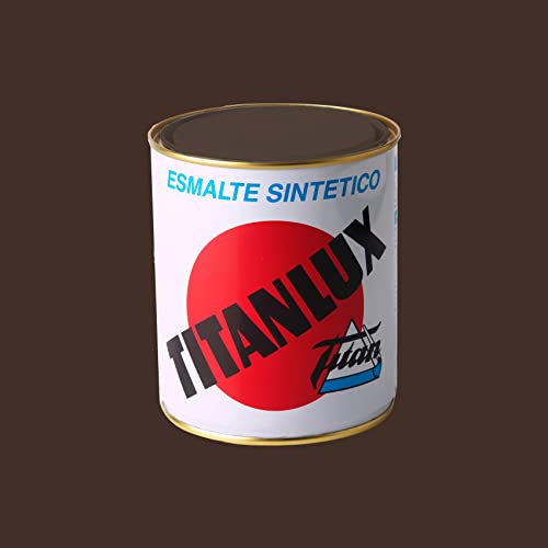 Titanlux Esmalte Sintético Brillante Tabaco 750 ml