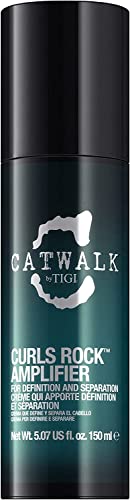 BED HEAD by TIGI Catwalk – Curls Rock Amplifier, crema para pelo rizado para unos rizos mejores, 150 ml (el embalaje puede variar)