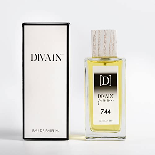 DIVAIN-744 - Perfume para Mujer de Equivalencia - Fragancia Amaderada