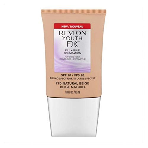 Comtaible con Revlon Youth FX Fill + Blur Foundation SPF20-220 Natural Beige