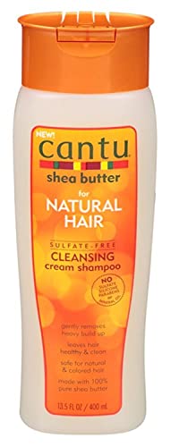 Cantu Shampoo Natural Hair Cleansing 13.5 fl.oz.(Sulfate-Free) by Cantu