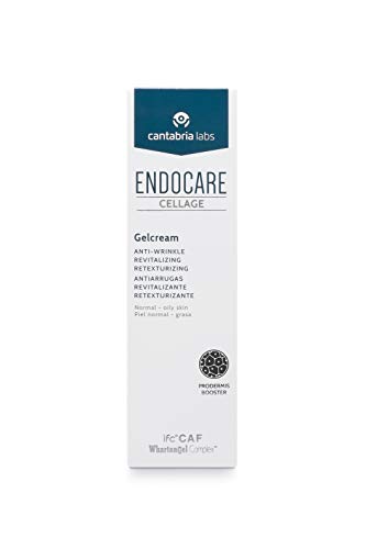 Endocare Cellage Gelcream - Crema Antiarrugas, Antiedad, Redensificante, Retexturizante, en Textura Gel, Ligera y Fluida, para Todo Tipo de Pieles, 50ml