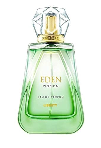 Liberty LUXURY Eden Perfume (100 ml / 3.4 oz) para mujer, floral afrutado, almizcle, notas de madera de cedro, olor de larga duración, Eau de Parfum (EDP) - (Eden)