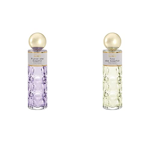 PARFUMS SAPHIR Furor - Eau de Parfum con vaporizador para Mujer - 200 ml & Toy - Eau de Parfum con vaporizador para Mujer - 200 ml