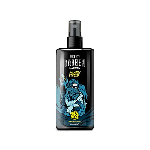 barber marmara Hair Sea Salt Spray 200 ml, spray de sal para el cabello, spray de agua salada, laca para el cabello mate, spray de volumen, 1