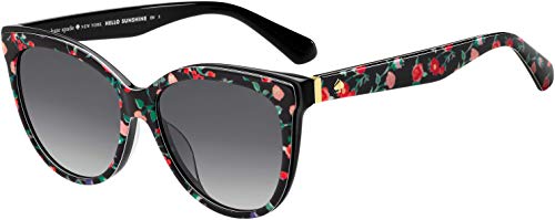 Daesha/S 07RM/9O 56 MM Multicolored/Dark Gray Gradient Cat Eye Sunglasses for Women + FREE Complimentary Eyewear Kit