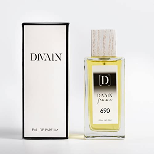 DIVAIN-690 - Perfume para Mujer de Equivalencia Chipre/Compatible con Loewes´s Aura White Magnolia