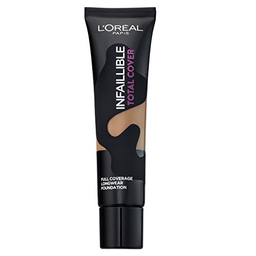 L 'Oréal Paris- Esponja para base de maquillaje fluida, para el maquillaje Total Cover