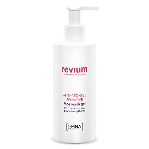 Revium Anti Rojez Facial Limpieza Gel por cuperosis Piel, 200 ml