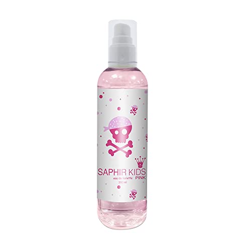 PARFUMS SAPHIR Kids Pink - Eau de Toilette en spray para niñas - 300 ml