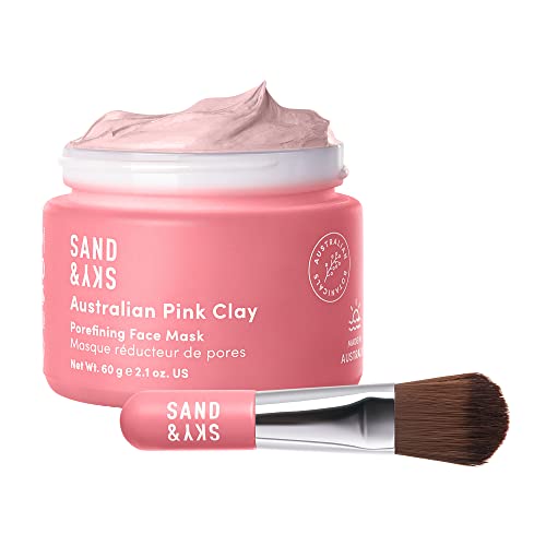Sand & Sky - Mascarilla facial con arcilla rosa australiana - Para cerrar los poros