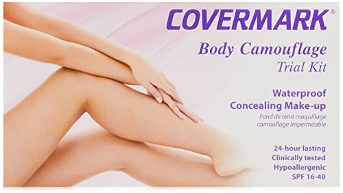 Covermark - Kit de maquillaje fluido corporal Covermark Leg Magic Fluid, claro L01