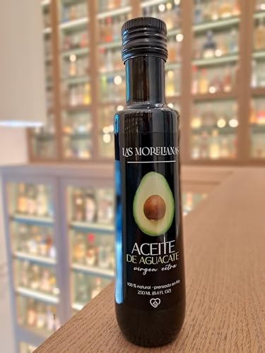 Aceite de Aguacate Virgen Extra | Producido en México solo de la pulpa de Aguacate Hass |100% natural | 1 botella de 250ml