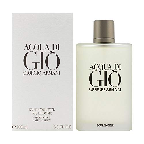 Giorgio Armani Acqua di Gio, eau de toilette, blanca, paquete de 1 (1 x 200 ml)
