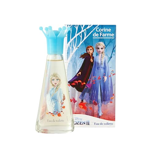 Corine de Farme - Perfume Infantil Frozen 250ml - Eau de Toilette Disney - Colonia para Niños a Partir de 3 Años - Notas Afrutadas - Clean Beauty - Fabricación 100% Francesa