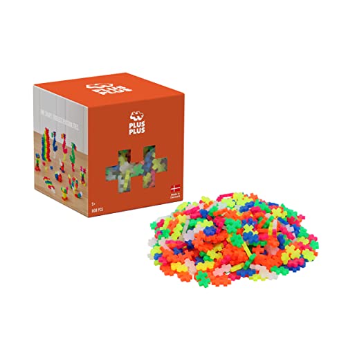 Plus-Plus - Juego de construcción para niños de 600 piezas , color/modelo surtido