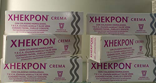 (6) 6 x Xhekpon Crema Cuidado Facial Cuidado Halspflege (6 x 40 ml)