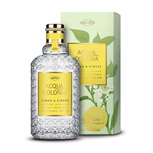 4711® Acqua Colonia Lemon & Ginger | Eau de Cologne - revitalizante | 170 ml