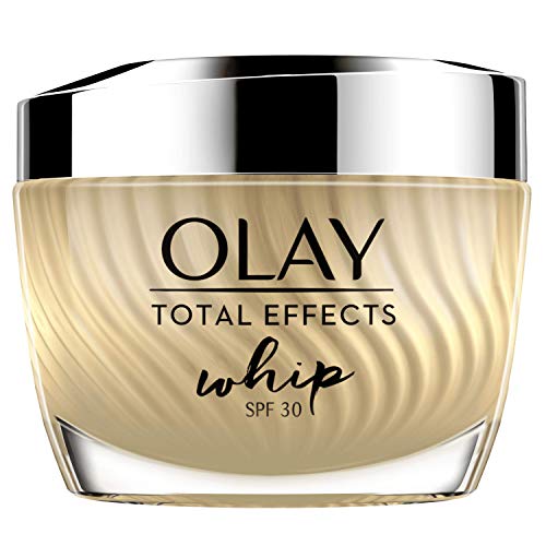Olay Total Effects Whip Light as Air Hidratante SPF30, Crema vitamina C y E para una piel de aspecto saludable, 50 ml