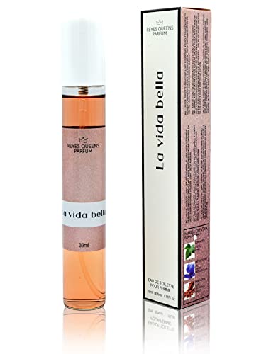La Vida Bella Eau de Toilette 33 ml - Perfume equivalente para mujer compatible con perfumes de las grandes marcas