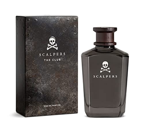 Scalpers The Club, Eau de Parfum para Hombre, Fragancia Aromática Amaderada, 125 ml con Vaporizador
