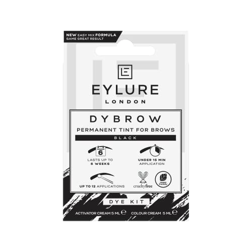 Eylure Dybrow - Kit de tinte para cejas, Negro