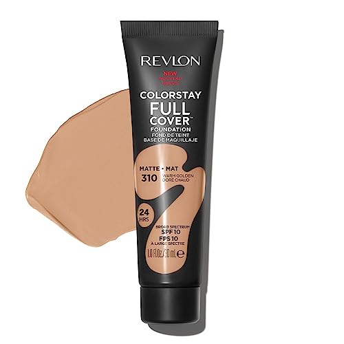 Revlon ColorStay Full Cover Base de Maquillaje SPF10 (#310 Warm Golden)
