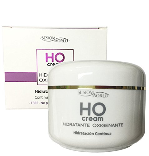 Crema facial HO Hidratante Oxigenante alta hidratación sin parabenos sin colorantes 200ml sesioMWorld®