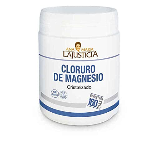 Ana Maria Lajusticia - Cloruro de magnesio – 400 gr. Disminuye el cansancio y la fatiga, mejora el funcionamiento del sistema nervioso. Apto para veganos.