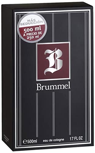 Brummel, Agua de tocador para hombres - 500 ml.