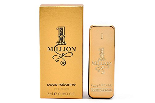 1 Million by Paco Rabanne 5 ml / 0.17 oz Men's Eau De Toilette Mini by Paco Rabanne 1 Million
