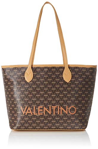 Valentino Tote 3KG-LIUTO ÚNICA para Mujer, Shopping, Cuoio/Multicolor, 15x29x39 Centimeters (B x H x T)
