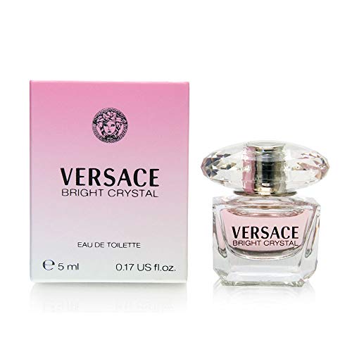 Versace Bright Crystal por Gianni Versace para mujer. Eau de Toilette .17-ounce Mini