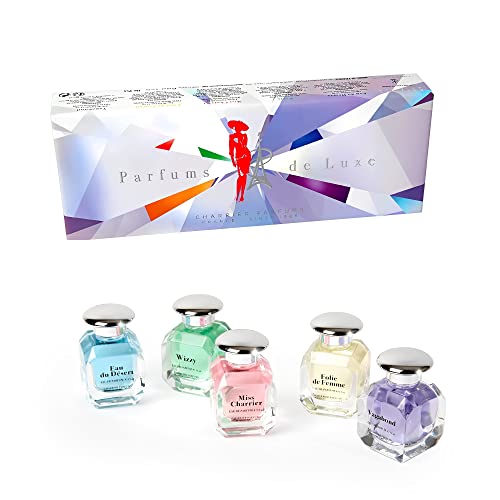 Charrier Parfums 'Parfums De Luxe' Eaux De Parfum De Lujo En Miniaturas Color Multicolor 60 Ml - Pack de 5