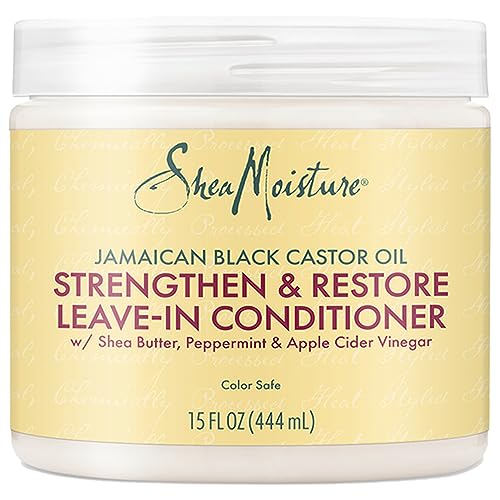 Shea Moisture Jamaican Black Castor Oil Strengthen/Grow and Restore Leave-In Conditioner