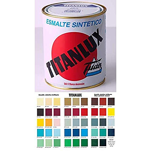 Titanlux - Esmalte sintético, Azul luminoso, 750 ML (ref. 001053934)