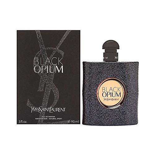 YVES SAINT LAURENT BLACK OPIUM - Agua de perfume vaporizador para mujer, 90 ml