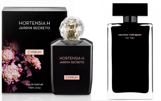 Perfume Narciso Rodriguez Equivalencia Mercadona